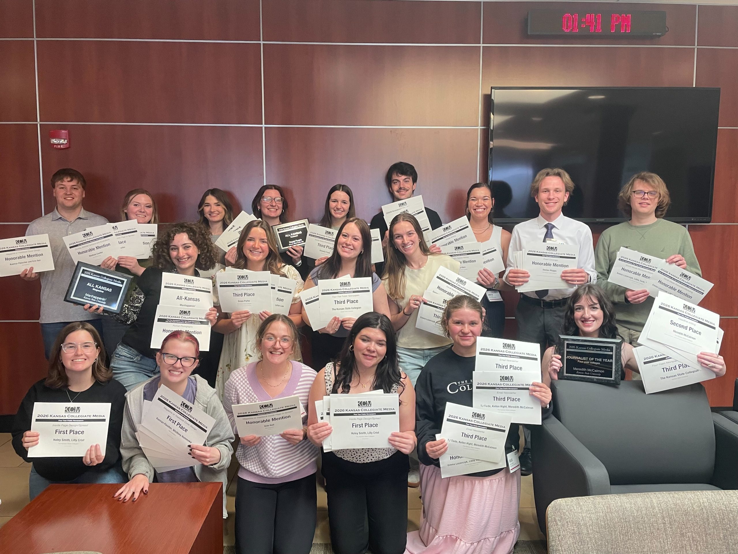 Manhappenin’ and McCalmon help CMG earn nearly 50 awards, Journalist of the Year honor at KCM conference